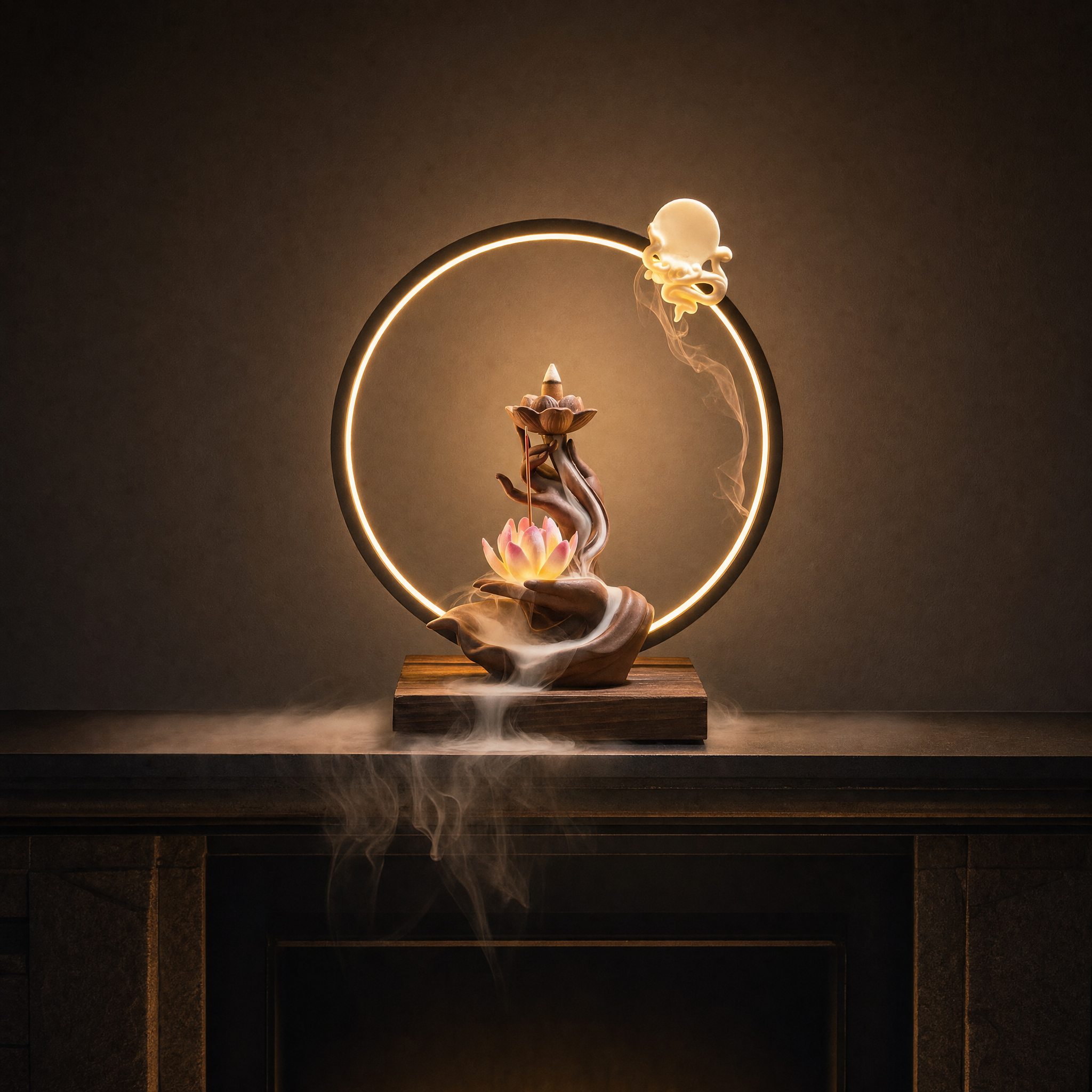 Lotus - Calming Incense Lamp