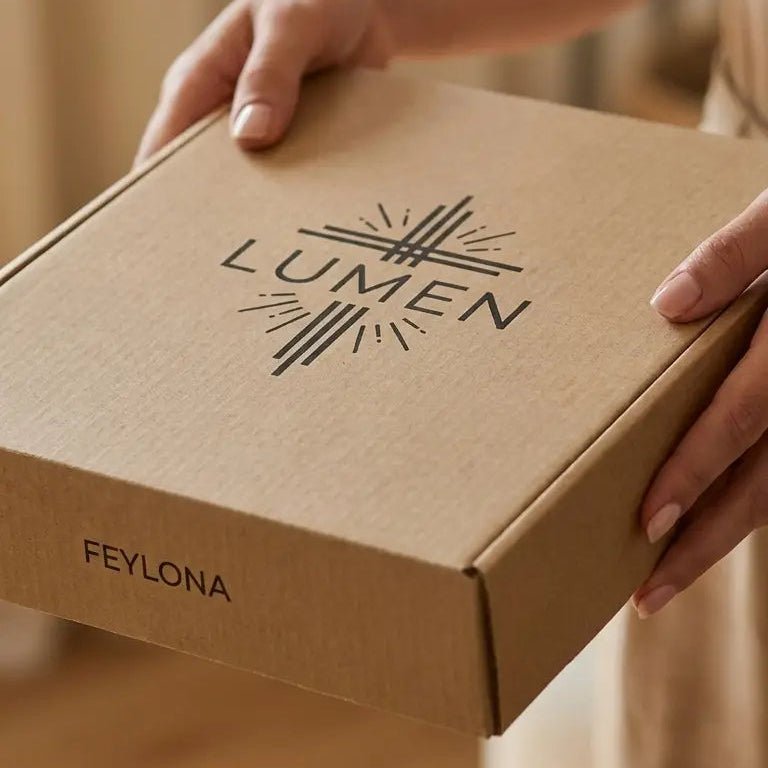 Lumen - Wooden Cross Lamp - Feylona